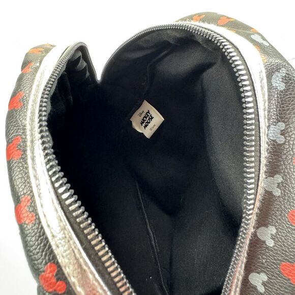 Disney Mickey Mouse Mini Backpack Blue Red Silver - Picture 6 of 16